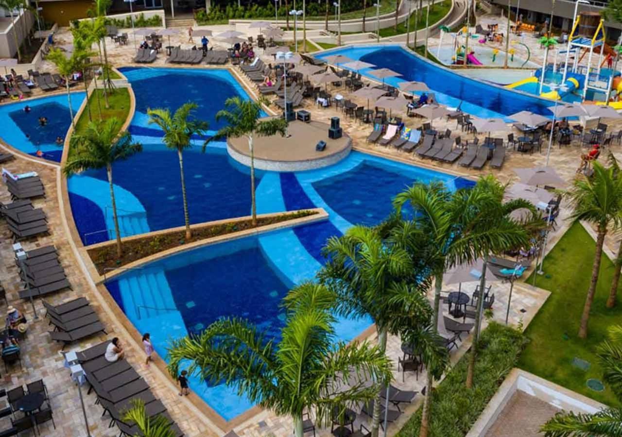 Enjoy Solar Das Aguas Park Resort Olímpia Eksteriør billede Aerial view of the resort