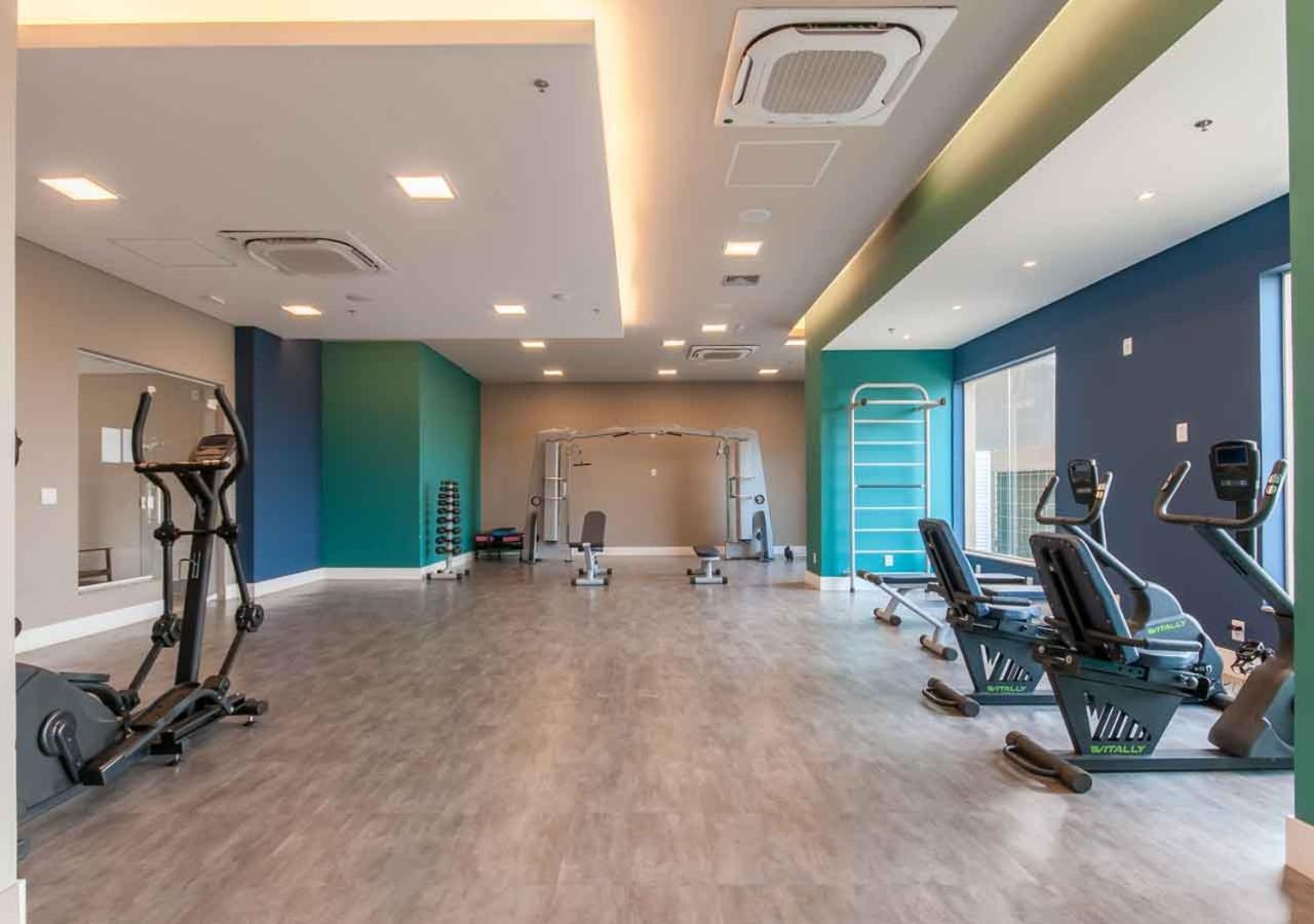 Enjoy Solar Das Aguas Park Resort Olímpia Eksteriør billede The gym at the hotel